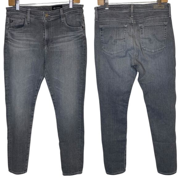 AG Adriano Goldschmied The Farrah High Rise Skinny Ankle Jeans Unpaved, size 30 - Picture 1 of 4